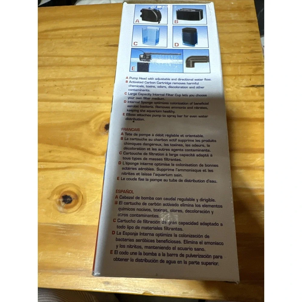 Penn-Plax Cascade Internal Aquarium Fish Tank Filter